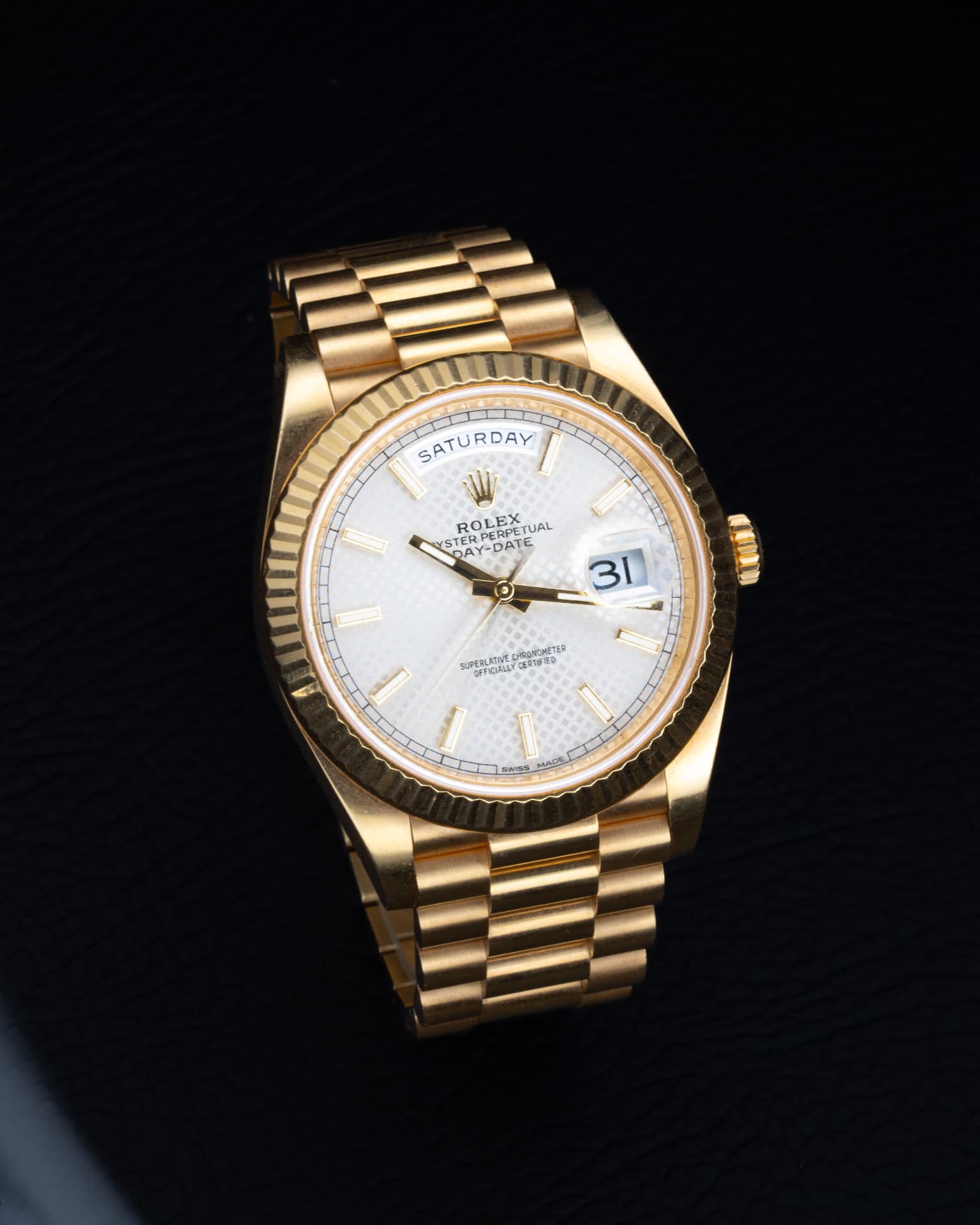 Rolex Day-Date on black