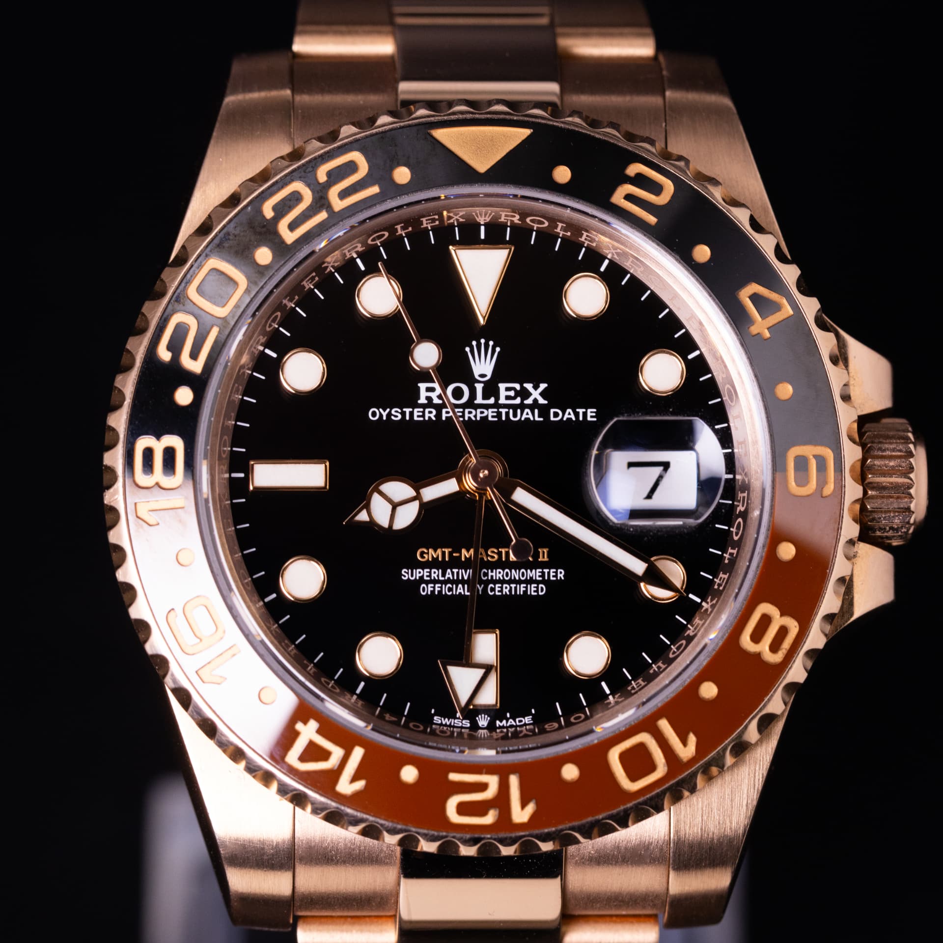 Rolex GMT-Master II "Root Beer" reference 126715CHNR
